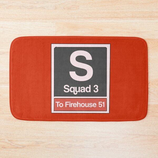 Item preview, Squad 3 Chicago Fire Sign designed and sold by ellenugget.