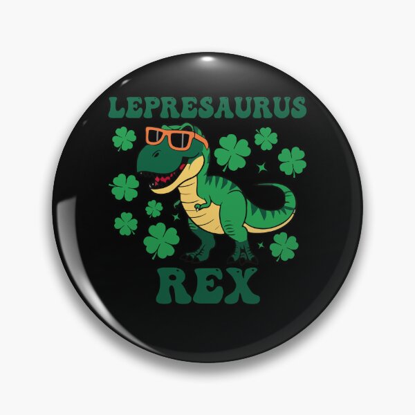 Item preview, Lepresaurus Rex St Patricks Day Dinosaur designed and sold by KroghDs.