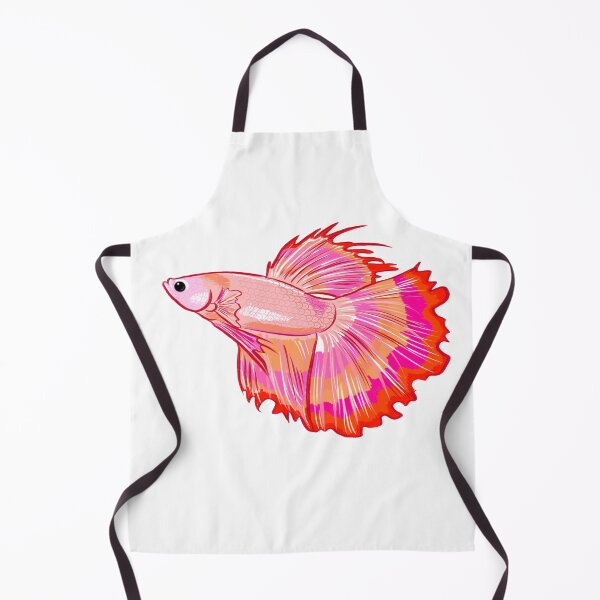 Item preview, Pink betta fish designed and sold by beesocks.