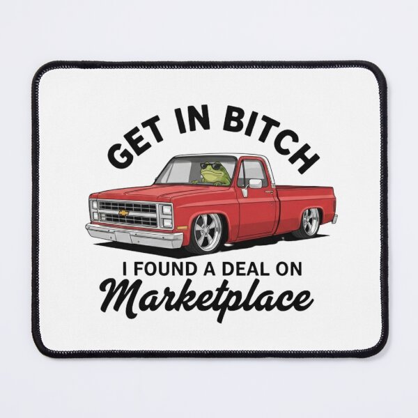 Item preview, Get In Bitch I Found a Deal Funny Marketplace Meme Shirt | Thrift Shopping Humor Graphic Tee designed and sold by MS Pod Studio.