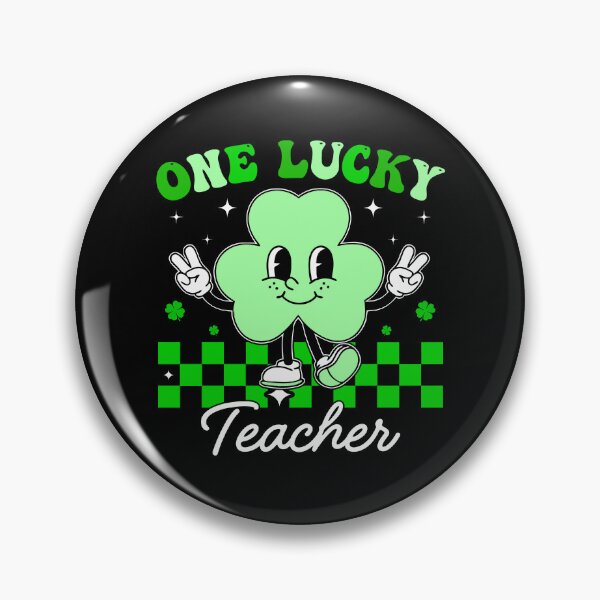 Item preview, One Lucky Teacher St Patricks Day designed and sold by KroghDs.