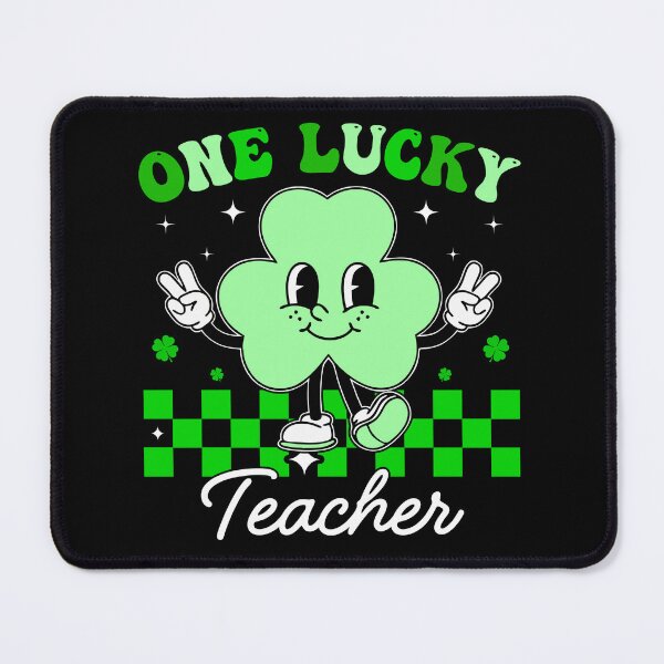 Item preview, One Lucky Teacher St Patricks Day designed and sold by KroghDs.