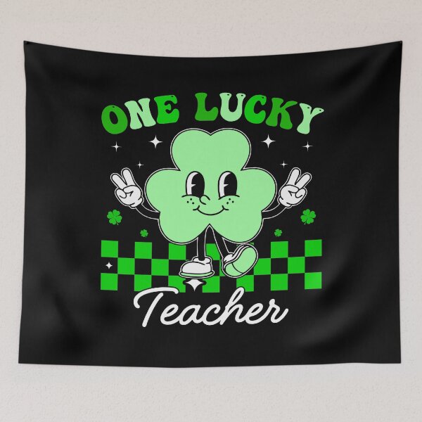 Item preview, One Lucky Teacher St Patricks Day designed and sold by KroghDs.