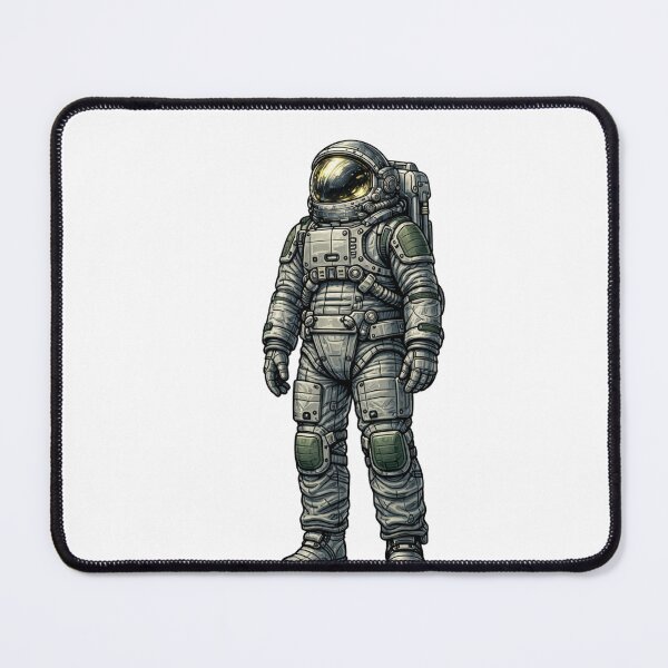 Item preview, Astronaut Suit Standing Space Illustration designed and sold by Combat Skies.