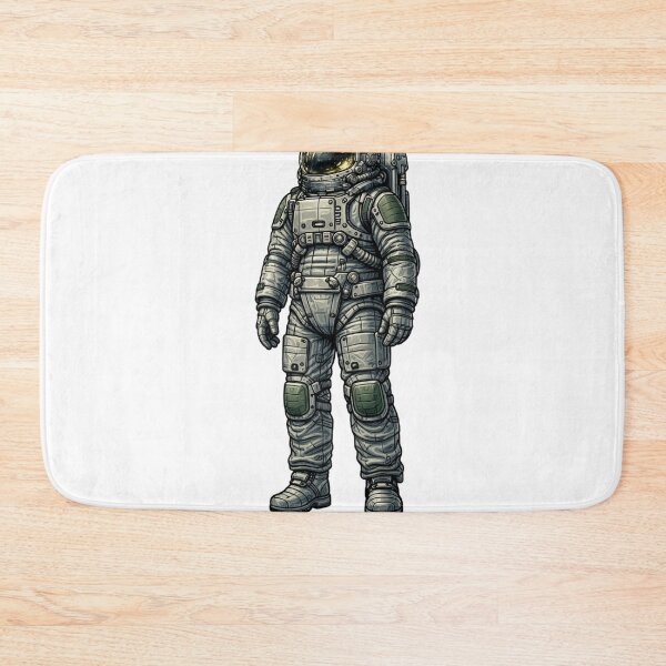 Item preview, Astronaut Suit Standing Space Illustration designed and sold by Combat Skies.