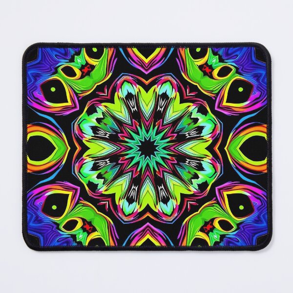 Item preview, Unique Aesthetic Kaleidoscope Mandala Burst designed and sold by HLPsychDesigns.