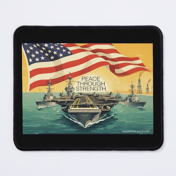 Item preview, Peace Through Strength designed and sold by EyeMagined.