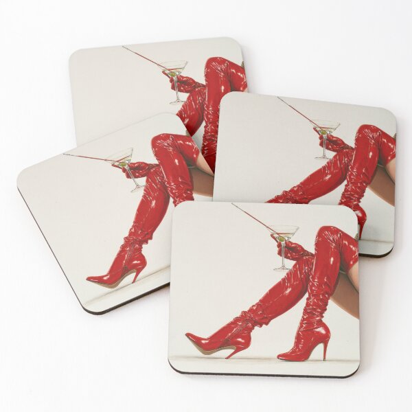 Item preview, Chic red style, drink in hand designed and sold by anytka.