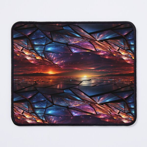 Item preview, Sunset On The Horizon Crackle Glass Mosaic designed and sold by xxEJxx.