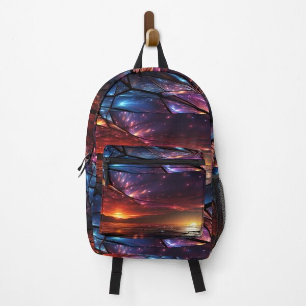 Item preview, Sunset On The Horizon Crackle Glass Mosaic designed and sold by xxEJxx.