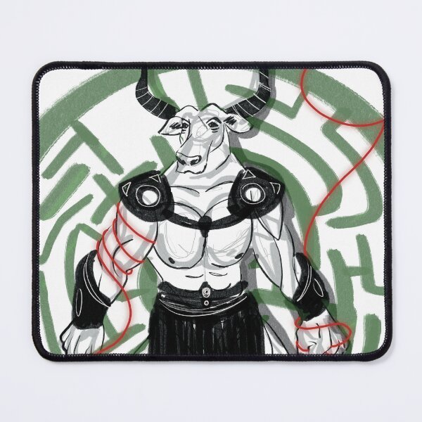 Item preview, minotaur Greek mythology designed and sold by Chaosvibe.