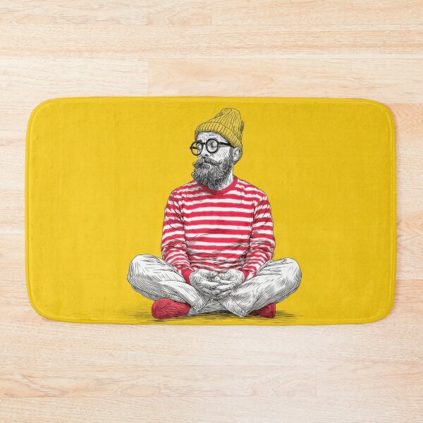 Item preview, Man in striped shirt beanie designed and sold by anytka.