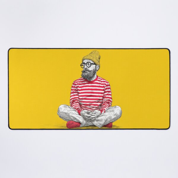 Item preview, Man in striped shirt beanie designed and sold by anytka.