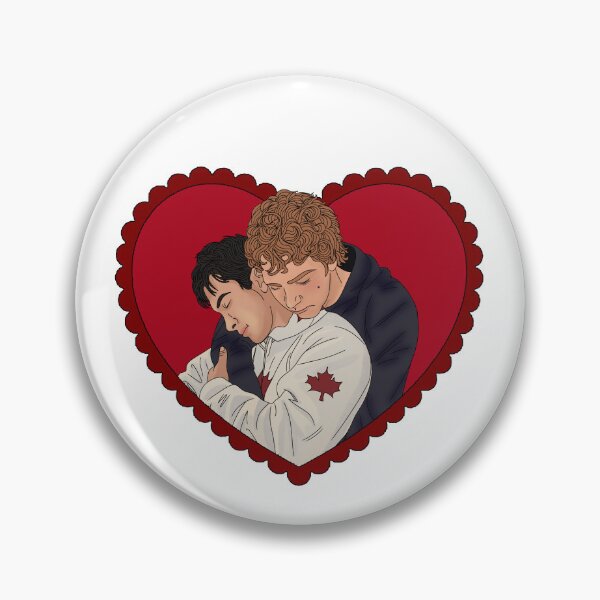 Item preview, Heated Rivalry Hollanov Love Heart designed and sold by baranskini.