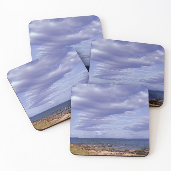 Item preview, clouds and waves over Burghead (near Elgin, Scotland) (June 2025) designed and sold by photosbykel.