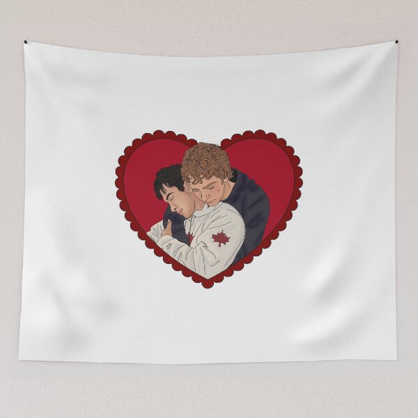 Item preview, Heated Rivalry Hollanov Love Heart designed and sold by baranskini.