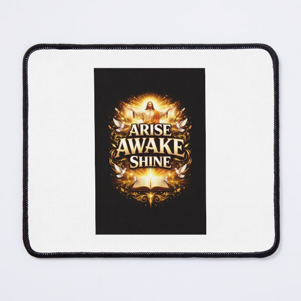 Item preview, “Faith Inspired Arise Awake Shine Tee” designed and sold by 144DivineDesign.