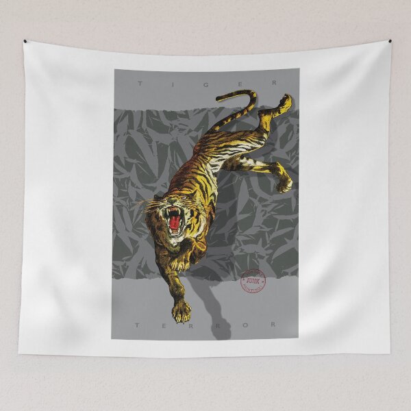 Item preview, Tiger Terror designed and sold by TIGERRIFIC.