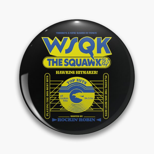 Item preview, Stranger Things 5 Wsqk The Squawk 94.5 designed and sold by dtTOUTCHitsART.