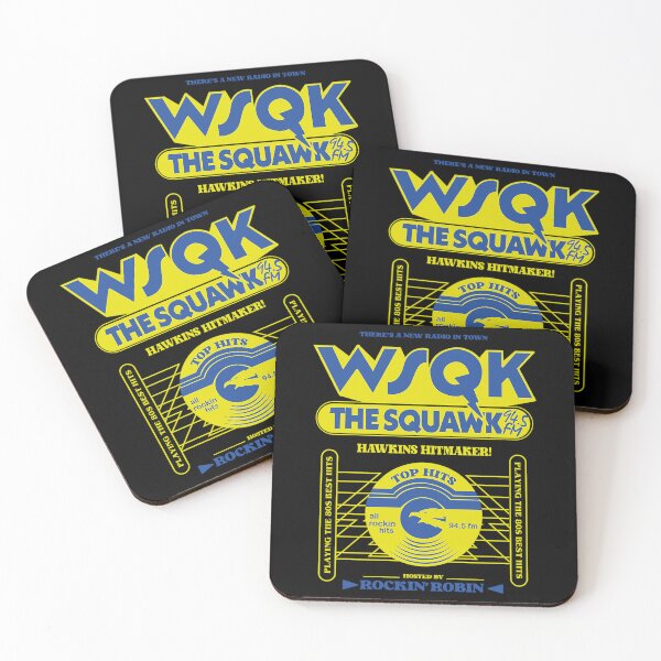 Item preview, Stranger Things 5 Wsqk The Squawk 94.5 designed and sold by dtTOUTCHitsART.