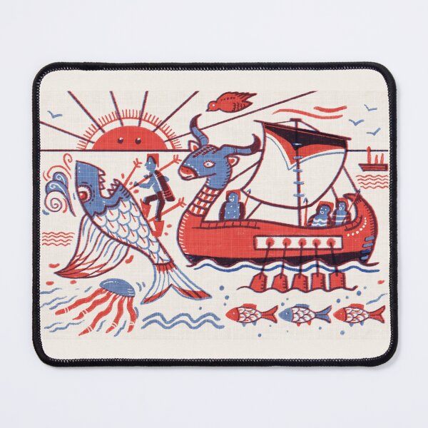 Item preview, Icarus and Daedalus flee Athens designed and sold by Andrea Snuggs.