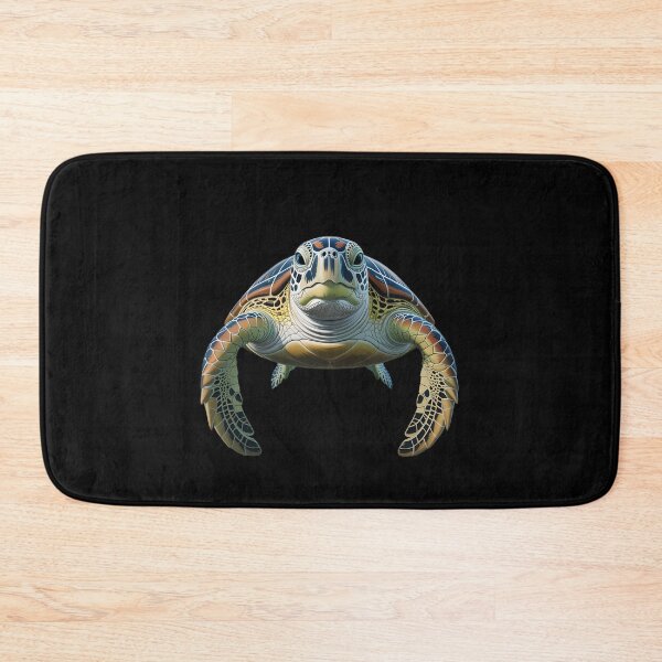 Item preview, Realistic sea turtle calm ocean art designed and sold by ObjCrea123.