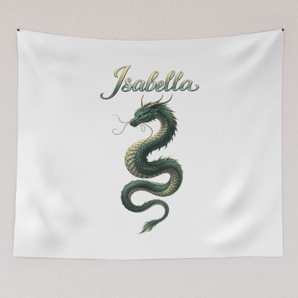 Item preview, Isabella Dragon Zodiac — Power, Wisdom and Fortune of the Chinese Dragon designed and sold by AlexLineArt.