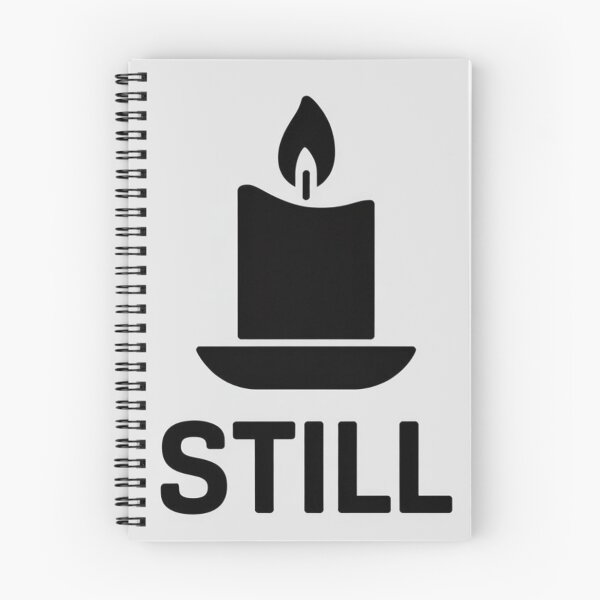 Item preview, STILL – Minimal Black and White Symbol Typography designed and sold by Fruzbt.