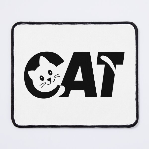 Item preview, Cute Cartoon Cat Typography – Whimsical Feline Design for Pet Lovers designed and sold by Psycho-Crazy.