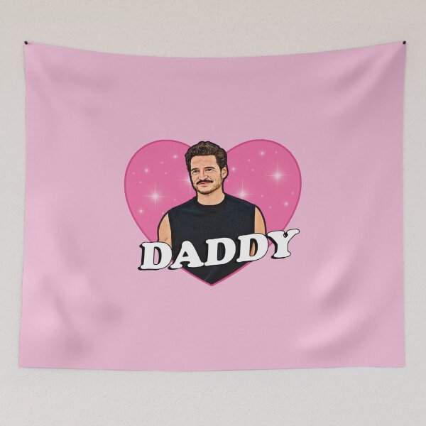 Item preview, Pedro Pascal Daddy Love Heart designed and sold by baranskini.