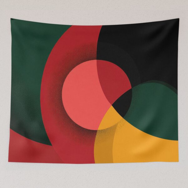 Item preview, Colorful circles overlap in design designed and sold by anytka.