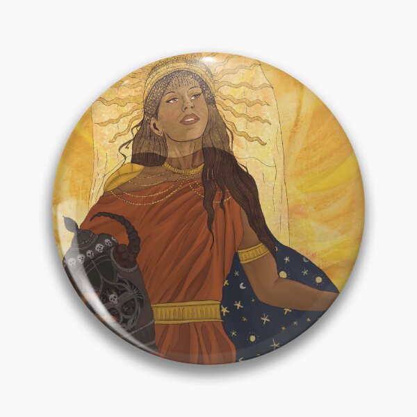 Item preview, Cursed relics - sun goddess (herald of sunlight) designed and sold by SorceressApprentice.