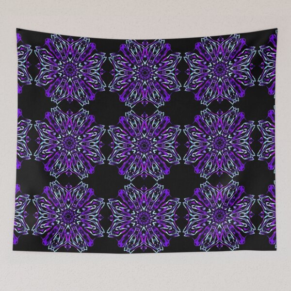 Item preview, Unique Trippy Kaleidoscope Mandala Depth designed and sold by HLPsychDesigns.