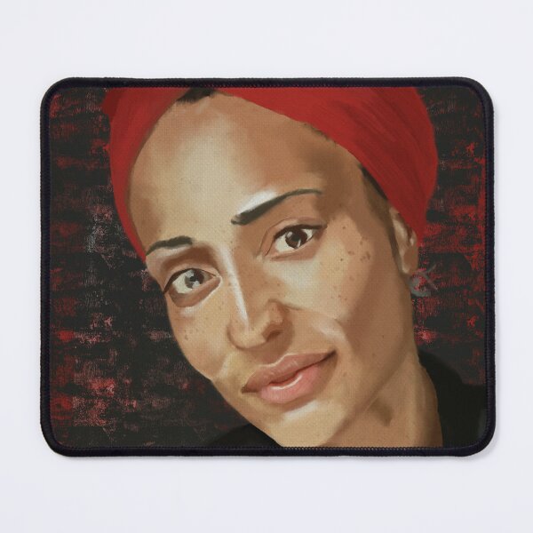 Item preview, Zadie Smith portrait painting designed and sold by thehat24.