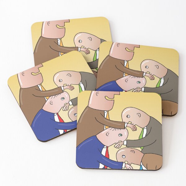 Item preview, Corporate Hierarchy of Men Bowing in Order designed and sold by Miro’s Twisted Ink.