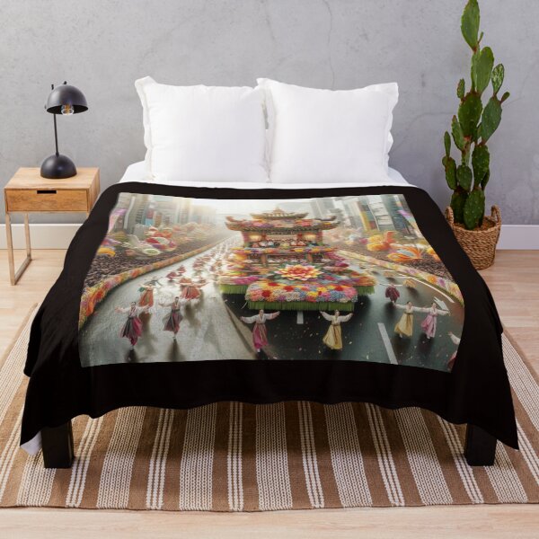 Item preview, Grand Floral City Parade in South Korea – Realistic Festival Scene designed and sold by PaintMeWorld.