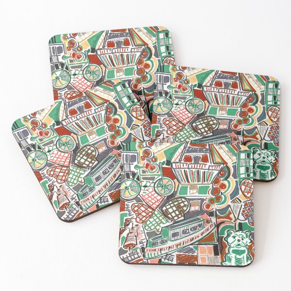 Item preview, Amsterdam with markers designed and sold by Chaosvibe.