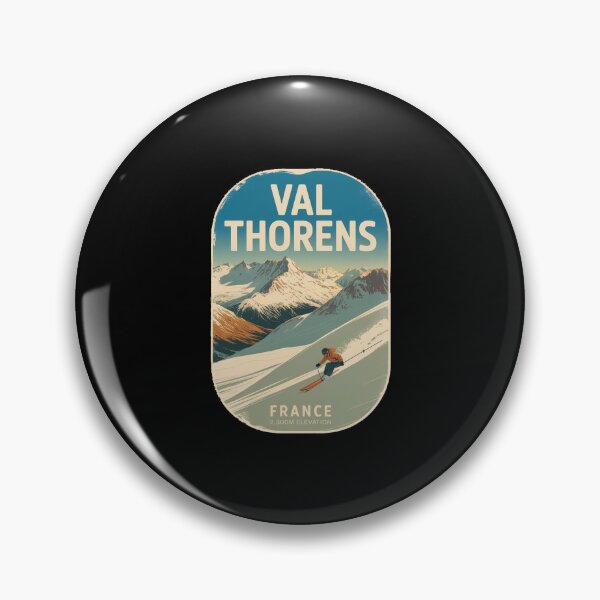Item preview, Val Thorens France Travel Sticker designed and sold by TulipaGraphics.