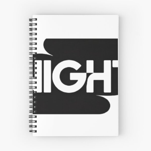 Item preview,  NIGHT – Negative Space Black & White Typography Design designed and sold by Fruzbt.