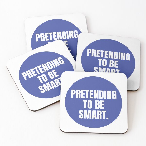Item preview, PRETENDING TO ME SMART designed and sold by PIXEL POP DESIGNS - Beyond the Norm!.