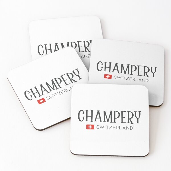 Item preview, Champery - Switzerland designed and sold by StudioRedKoala.