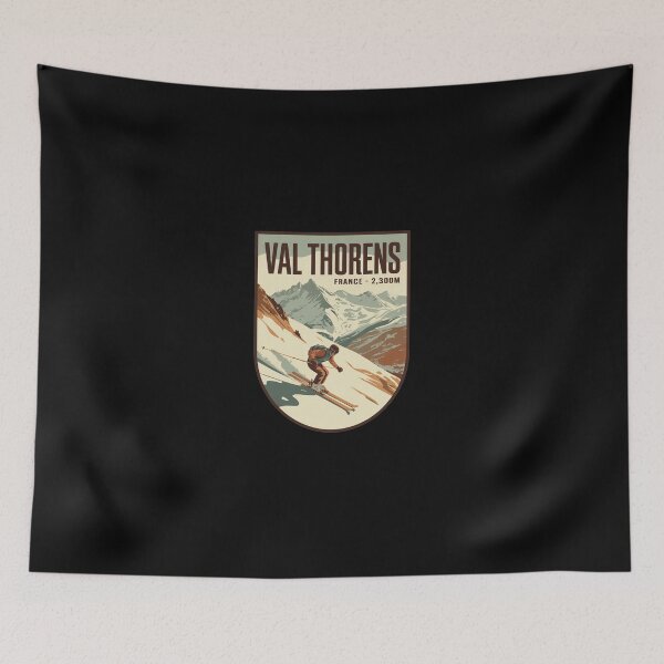 Item preview, Val Thorens France Travel Sticker designed and sold by TulipaGraphics.