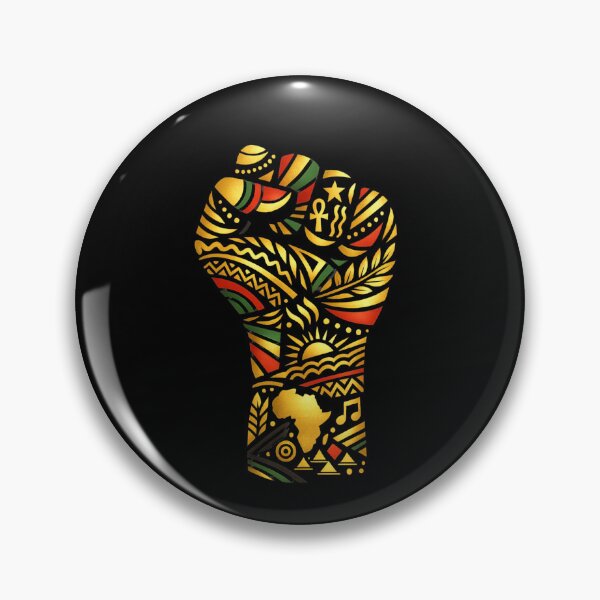 Item preview, Unity and Strength – African Power Fist designed and sold by PRfoxy.