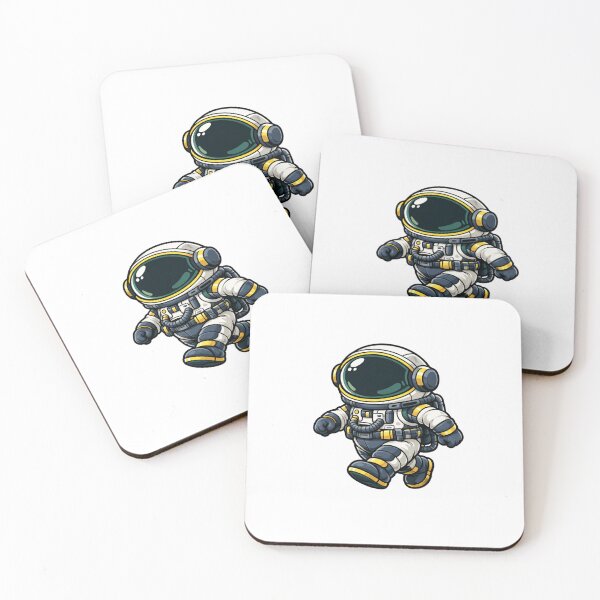 Item preview, Astronaut Walking on Invisible Surface Space Illustration designed and sold by Combat Skies.