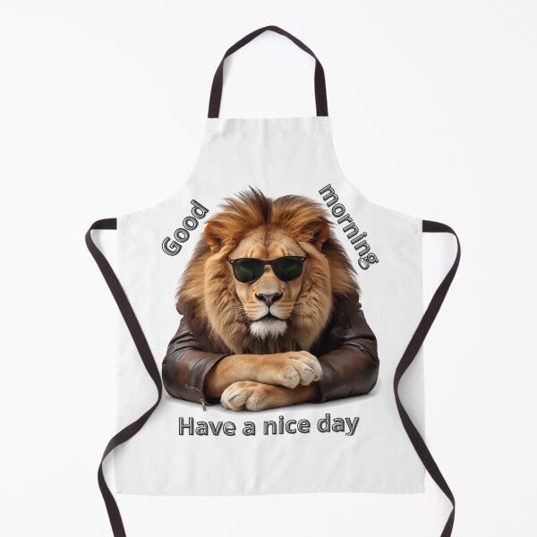 Item preview, Cool Lion – Good Morning, Have a Nice Day designed and sold by Rafcioo.