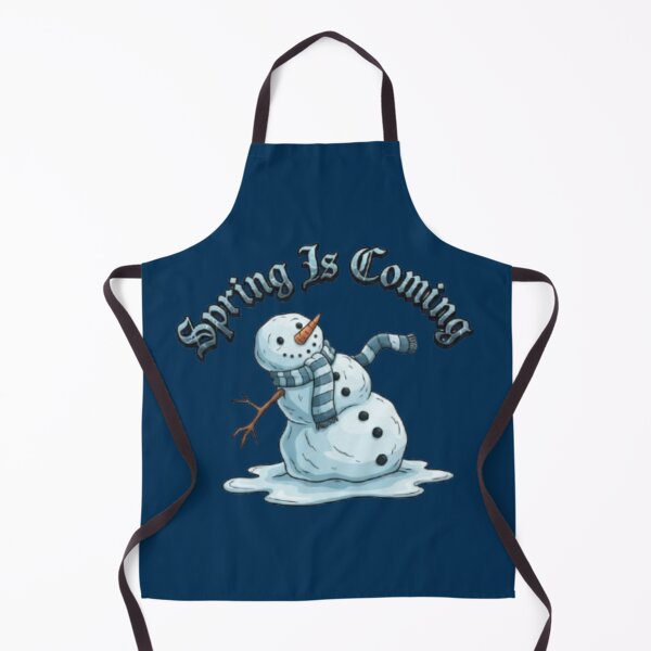 Item preview, Spring Is Coming | Melting Snowman Funny Winter Design designed and sold by Blaze & Trail Creative.