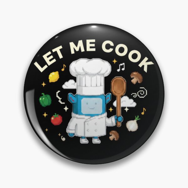 Item preview, Let Me Cook – Beep the Chef designed and sold by TinyJoy Studio.