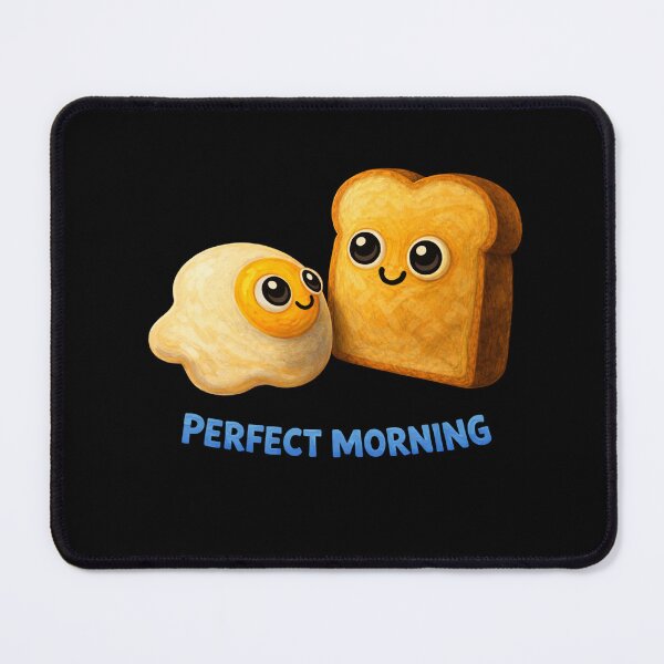 Item preview, Perfect Morning – Cute Egg and Toast Art designed and sold by Liv Solara.