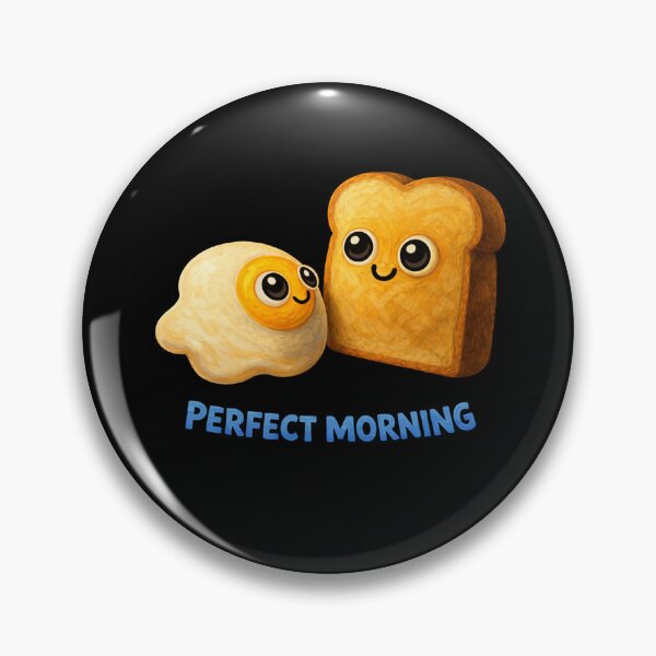 Item preview, Perfect Morning – Cute Egg and Toast Art designed and sold by Liv Solara.