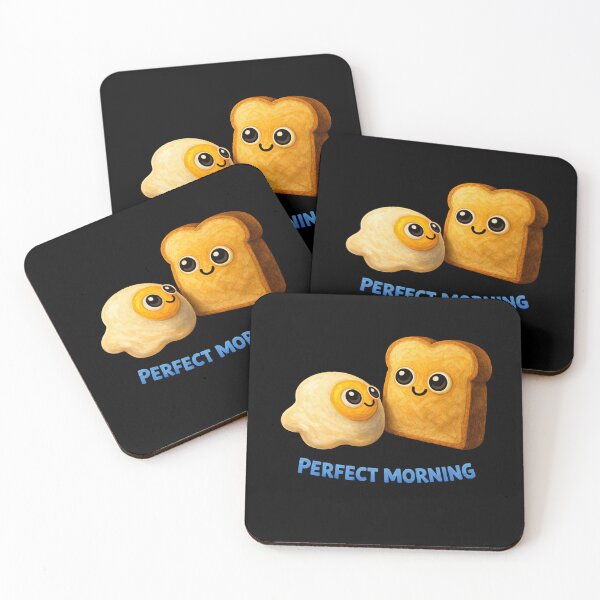 Item preview, Perfect Morning – Cute Egg and Toast Art designed and sold by Liv Solara.